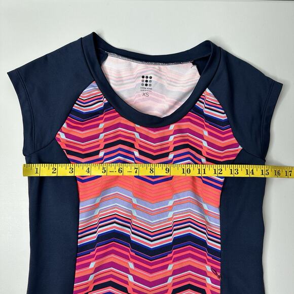 Title Nine Dress Womens XS Multicolor Popover Stretch Tennis Vibrant Active - Picture 9 of 11